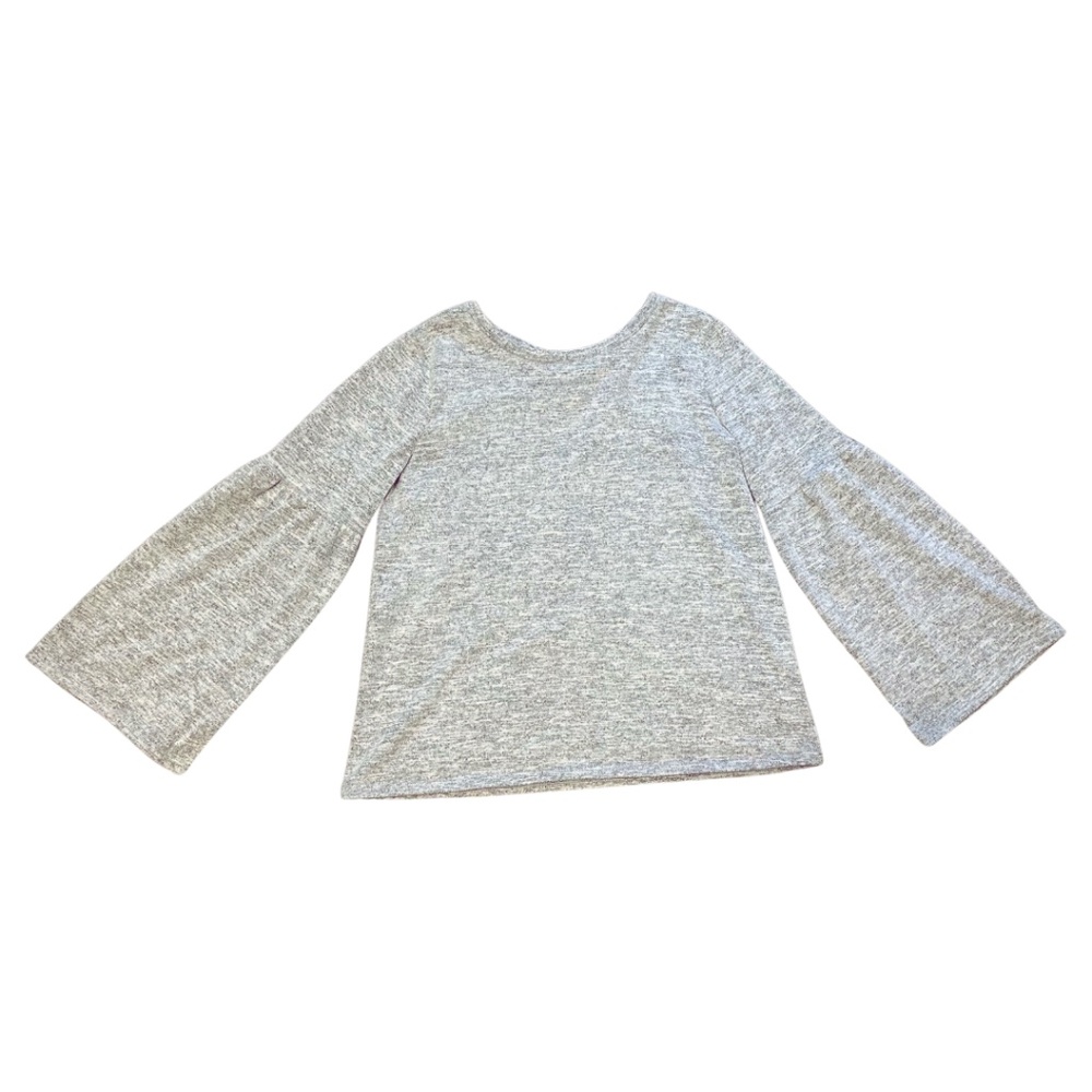 ANA Casual Heather Grey Knit Top - Women’s Size Large
